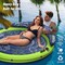 Pool Floats Adult, Inflatable Tanning Pool - Extra Large Pool Floats for Adults Heavy Duty, Round Pool Rafts, River Lake Floaties Water Floats with Cup Holders